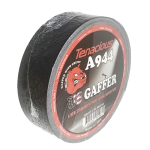 RA944 - US Gaffer Semi Matt Tape Retail Pack BK