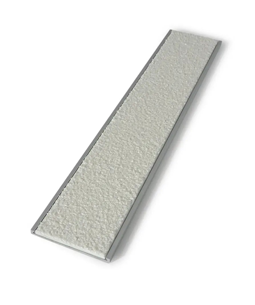 Aluminium Flat Stair Tread- Recessed with silicon carbide insert- ST10 - Image 2