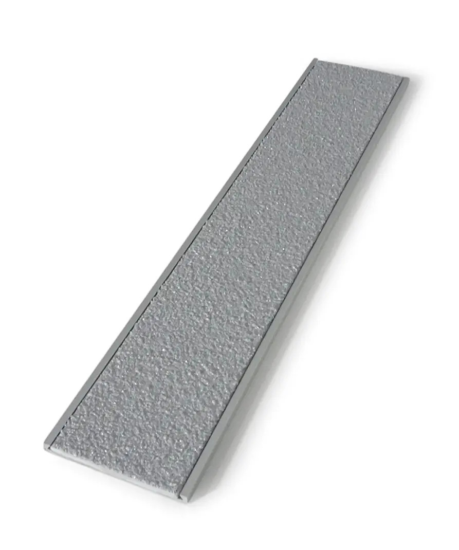 Aluminium Flat Stair Tread- Recessed with silicon carbide insert- ST10 - Image 3