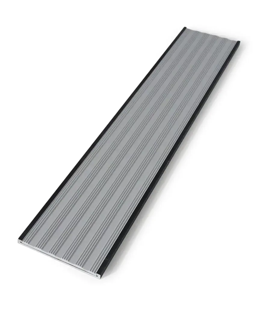 Aluminium flat stair tread – Recessed with PVC insert- ST11 - Image 7