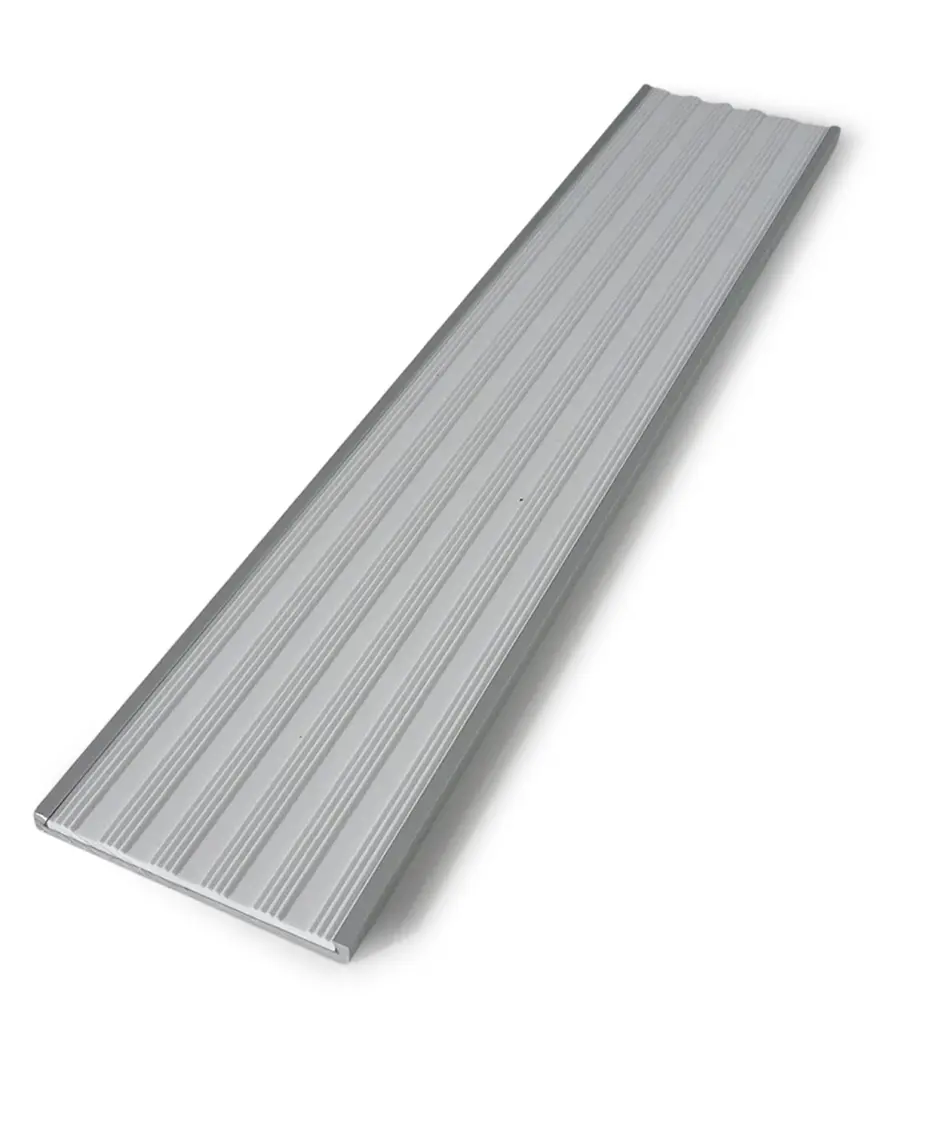 Aluminium flat stair tread – Recessed with PVC insert- ST11 - Image 2