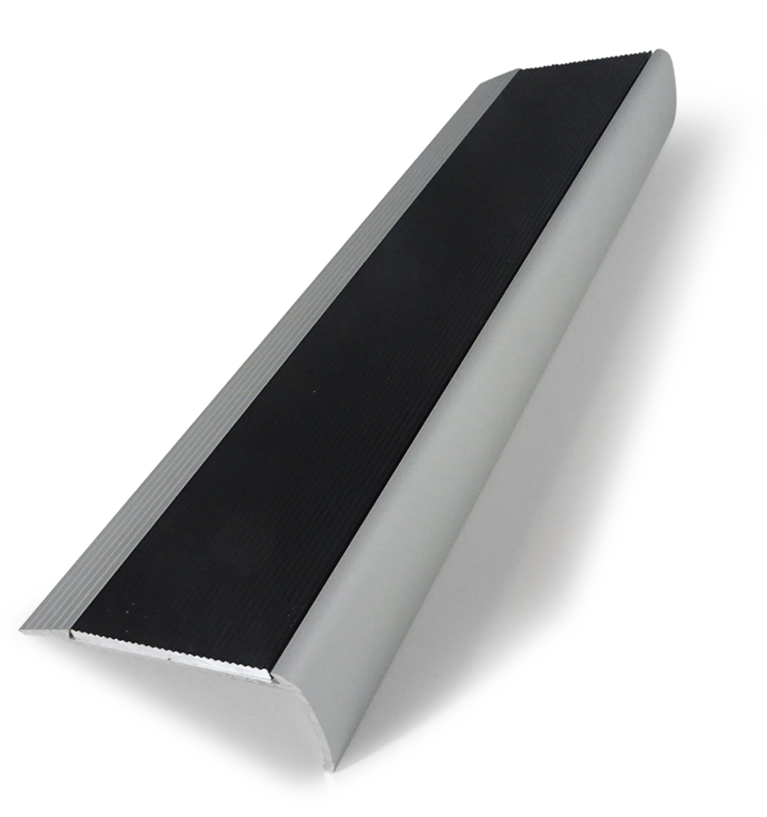Aluminium stair nosing with corrugated aluminium insert- ST5 - Image 5