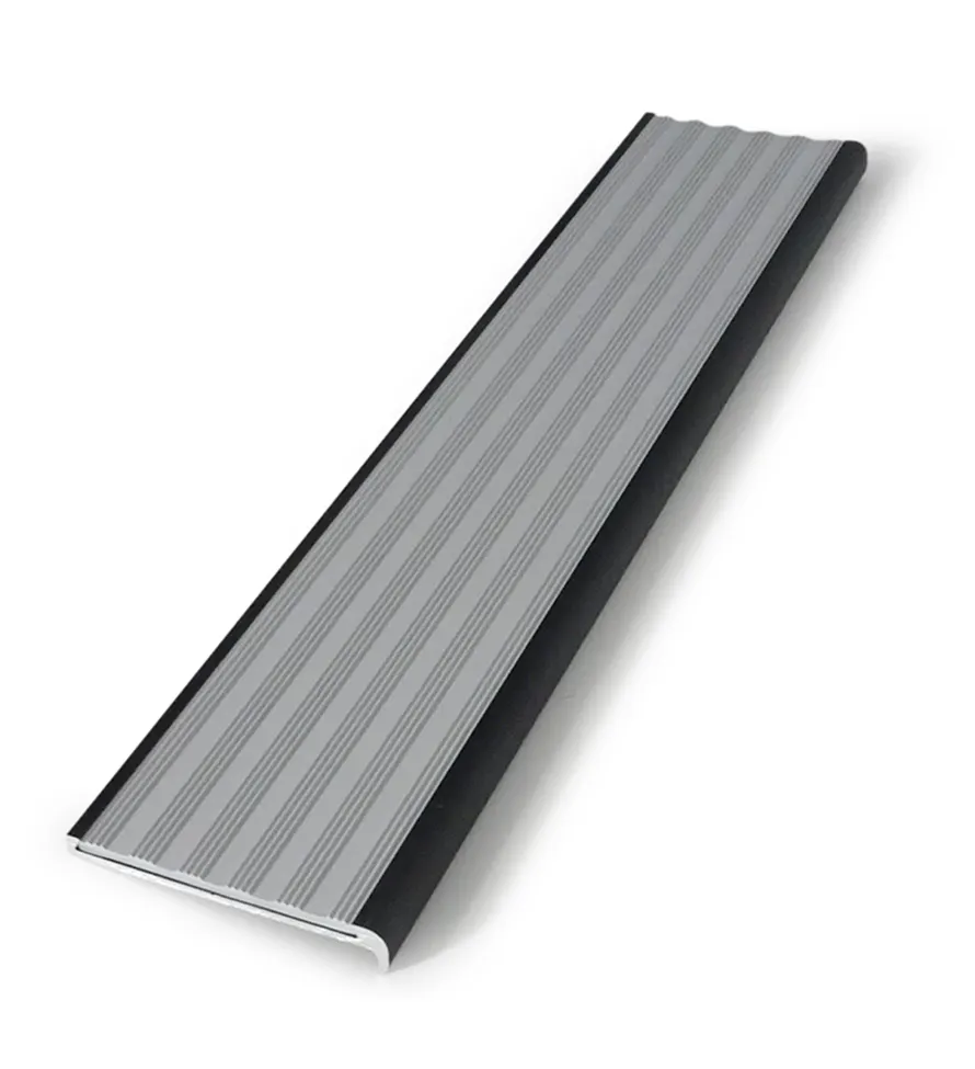 Aluminium stair nosing – Recessed with PVC insert- ST9 - Image 7