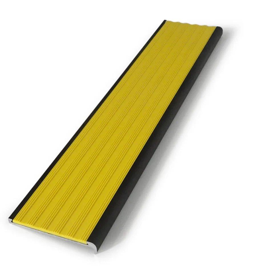 Aluminium stair nosing – Recessed with PVC insert- ST9 - Image 5