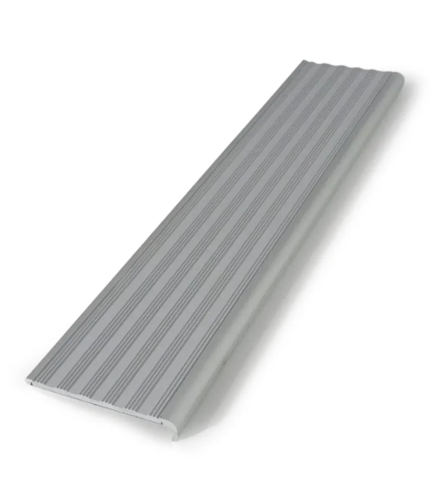 Aluminium stair nosing – Recessed with PVC insert- ST9 - Image 3