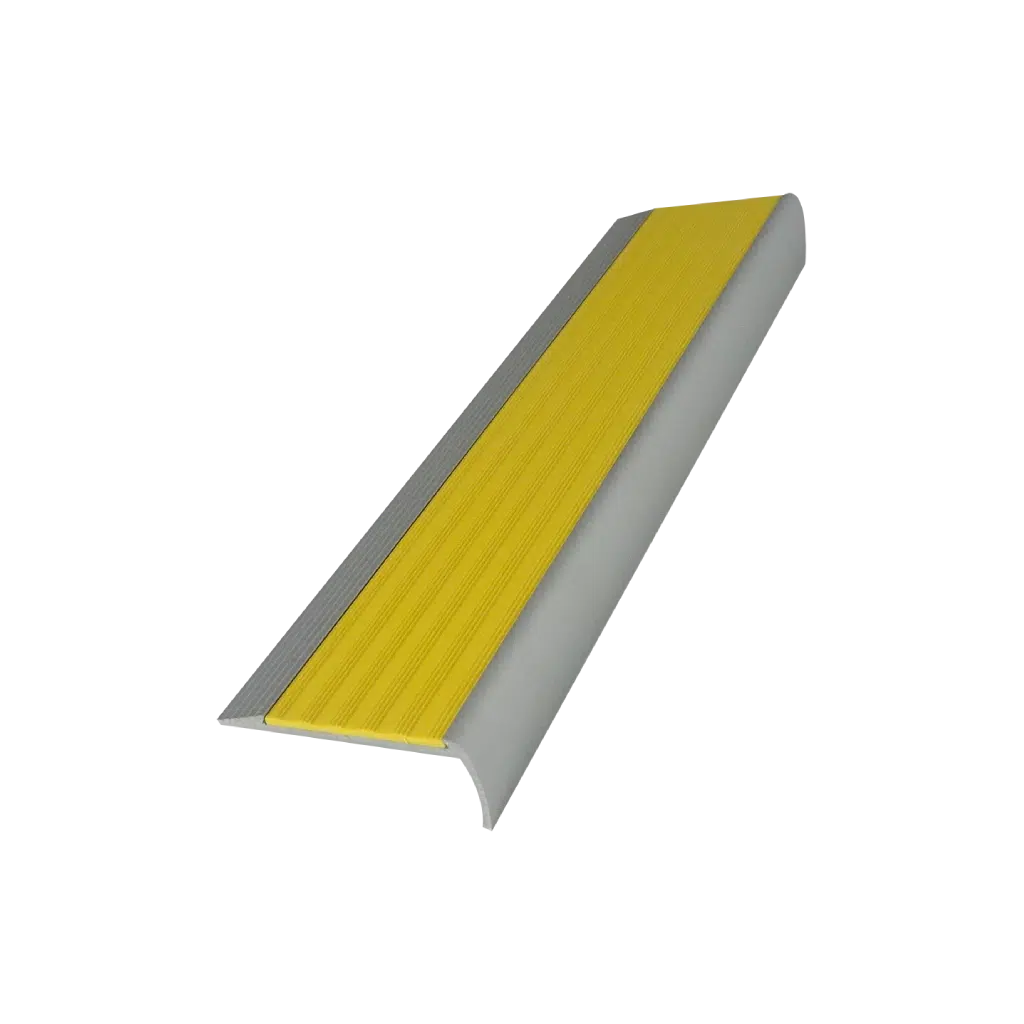 Aluminium stair nosing with PVC insert- ST4 - Image 2