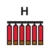 Fixed Gas other than CO2 or N fire extinguishing battery