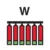 Fixed water fire extinguishing battery