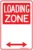 Carpark Loading Zone Span Arrow