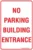 Carpark No Parking Building Entrance