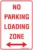 Carpark No Parking Loading Zone Span Arrow