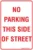 Carpark No Parking This Side Of Street