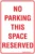 Carpark No Parking This Space Reserved