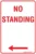 Carpark No Standing Arrow Left