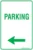 Carpark Parking Arrow Left