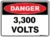 Danger 3300 Volts