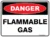 Danger Flammable Gas