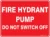 Fire Fire Hydrant Pump Do Not Switch Off