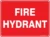 Fire Fire Hydrant Text
