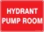Fire Hydrant Pump Room