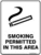 Prohibition Smoking Permitted In This Area